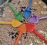 Rainbow scoops
