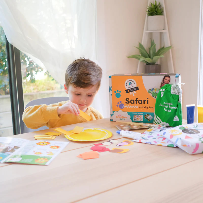 Mini Explorers Safari Creative Box 2-4 Years – Nestling and Nook