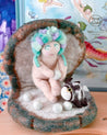 May Gibbs x Tara Treasures - Little Obelia, Clam Shell and Fish Toy