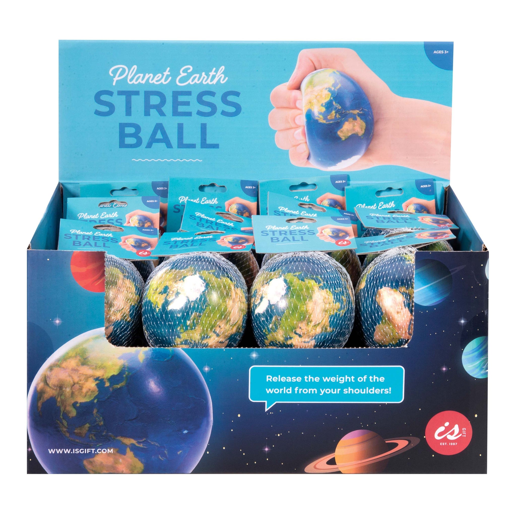 Planet Earth Stress Ball – Nestling and Nook