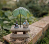 Fairy Picnic Table & Umbrella
